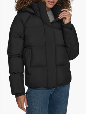 Levi's Hooded Quilted Puffer Jacket Size L